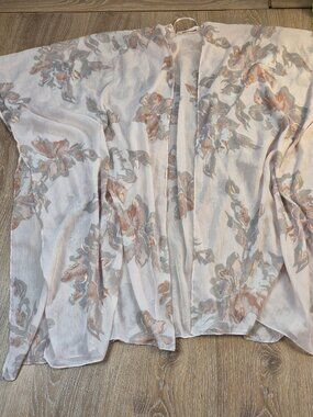 Lauren Conrad sheer cover up Kimono Small Medium Large XL Beach Swim Vacation